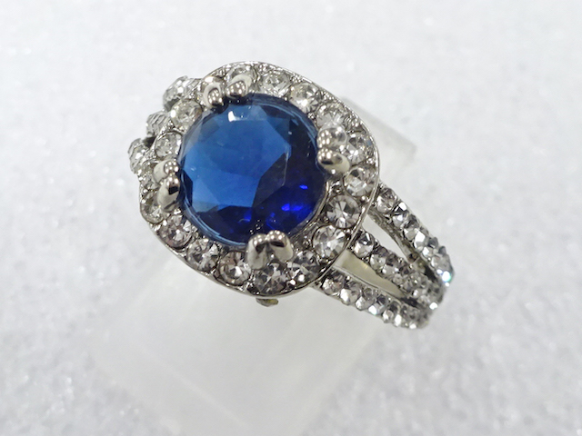 色石　指輪(14号)